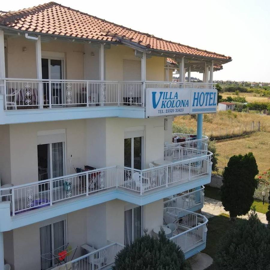 Villa Kolona Leptokaryá Exterior foto