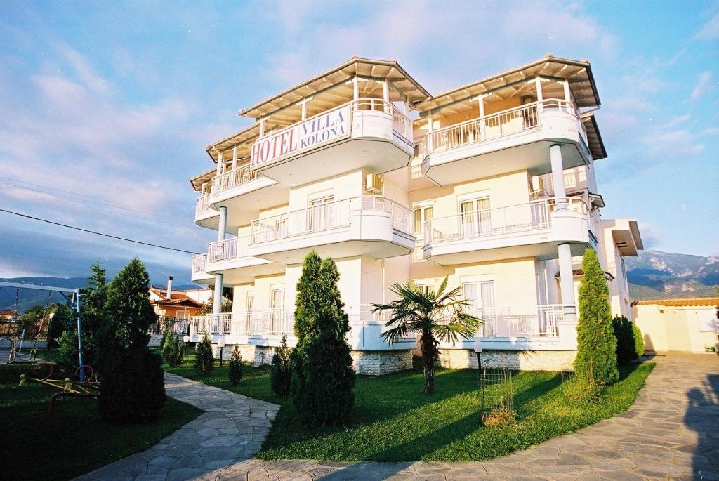 Villa Kolona Leptokaryá Exterior foto