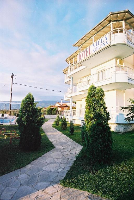Villa Kolona Leptokaryá Exterior foto
