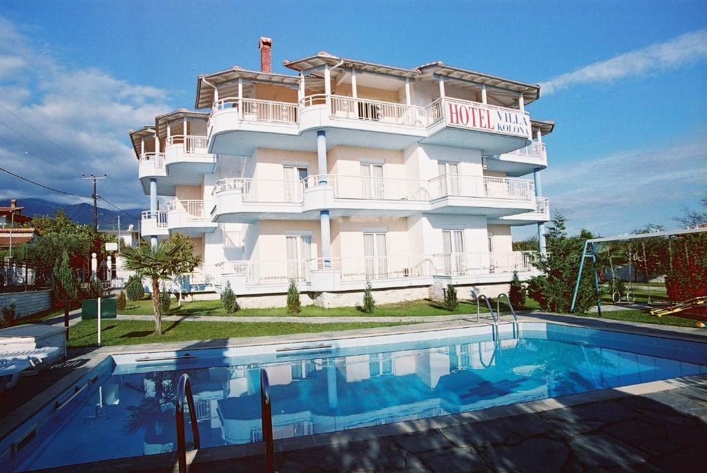 Villa Kolona Leptokaryá Exterior foto