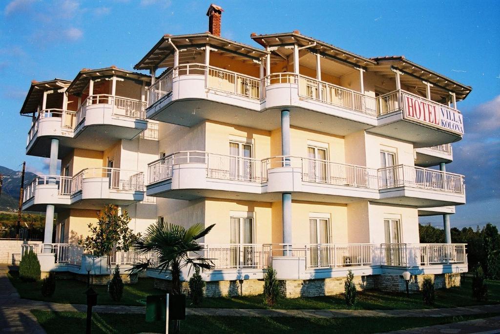 Villa Kolona Leptokaryá Exterior foto